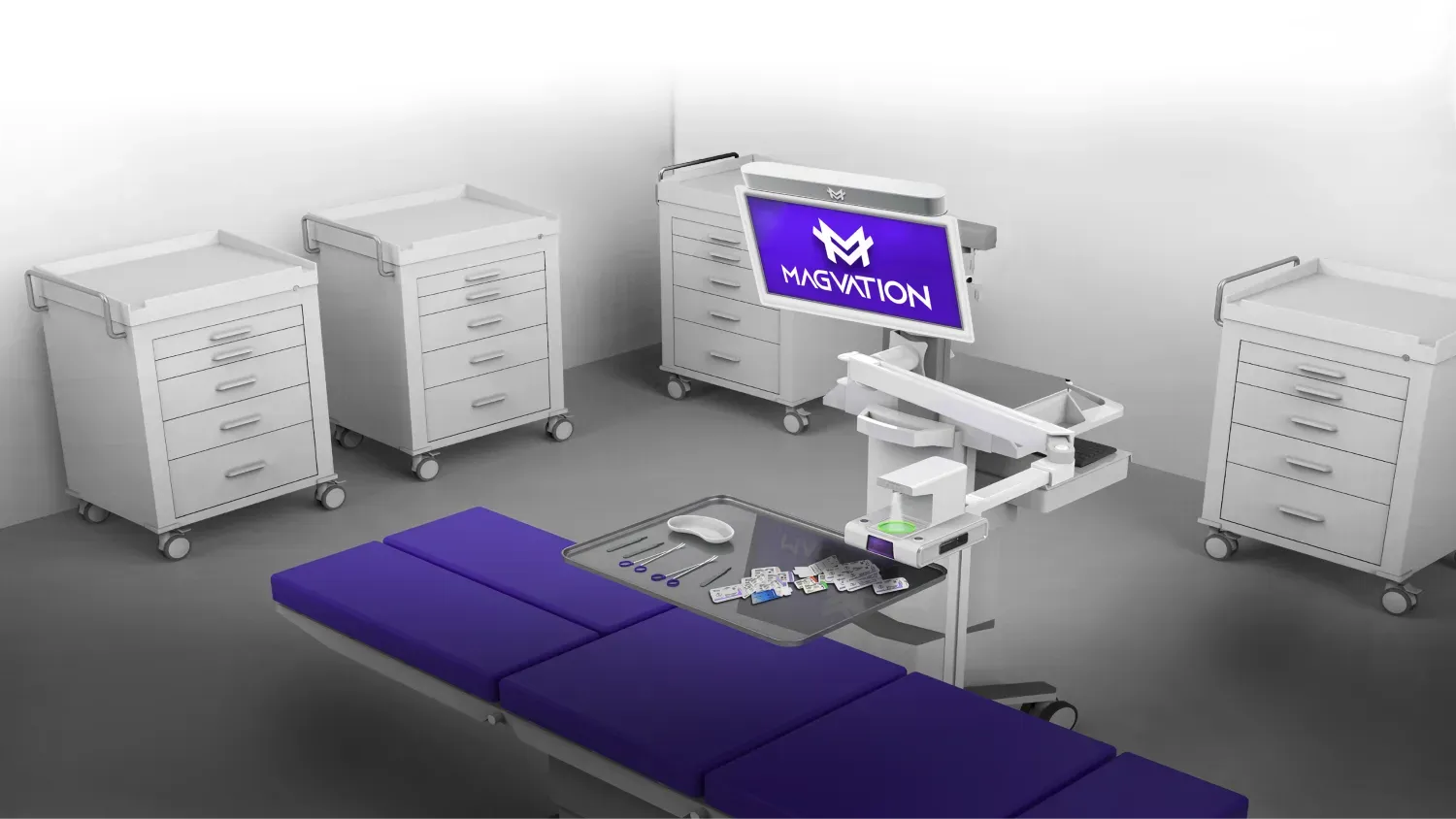 The Haystack Surgical Safety System in an operating room