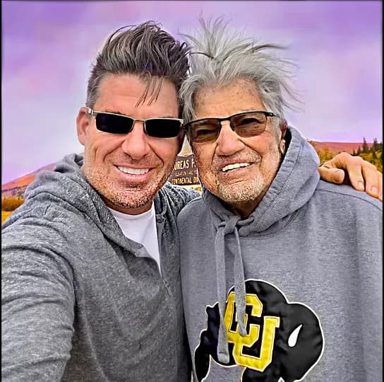 Jason Howe and his father, Bart